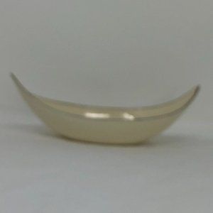 Boat shaped Lenox Olympia Dish Trimmed in 24K Gold